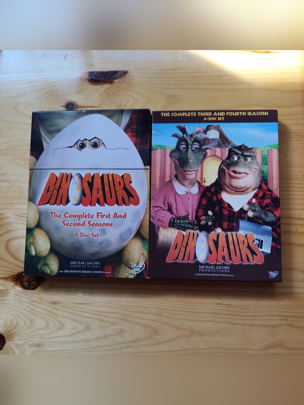 2 Pk - Dinosaurs DVD Set - Seasons 1-4, In Slipcase